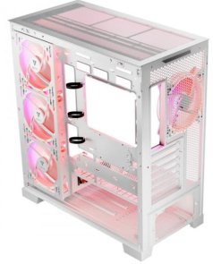 Корпус ModeCom Volcano Space Apex ARGB Midi White with window (AT-SPACE-PG-20-000000-000)
