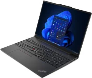 Фото: Ноутбук Lenovo ThinkPad E16 G2 21M6S2BD00 Black - 16" IPS 60 Гц / AMD Ryzen 7 / 7735HS / DDR5 32 ГБ / PCI-E SSD 1 ТБ / Radeon 680M № 3 | KTC