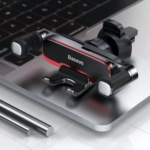 Фото: Кріплення для мобільного телефону Baseus Mr Hui Gravity Car Mount Black (SUYL-HU01) № 6 | KTC