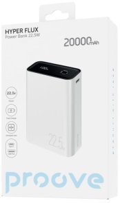 Батарея універсальна Proove Hyper Flux 20000mAh 22.5W White (PBH220120002)