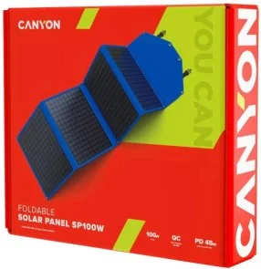 Фото: Сонячна панель Canyon SP100W 100W Blue (CND-SP100W) № 10 | KTC