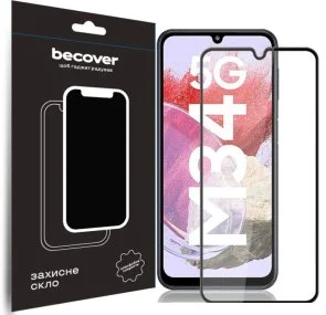 Фото: Захисне скло BeCover for Samsung M34 5G M346 - Black (711445) № 2 | KTC