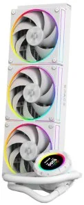 Фото: Система рідинного охолодження ID-COOLING Space LCD SL360 White (SL360 WHITE) № 2 | KTC