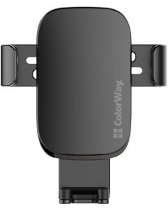 Кріплення для мобільного телефону ColorWay Metallic Gravity Holder 3 Black (CW-CHG14-BK)