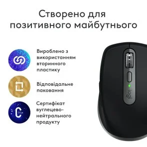 Фото: Миша Logitech MX Anywhere 3S for Mac Space Grey (910-006947) № 10 | KTC