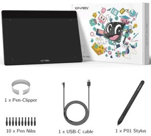 Фото: Графічний планшет XP-Pen Deco Fun XS Black (Deco Fun XS_BK) № 4 | KTC
