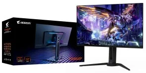 Фото: Монітор Gigabyte Aorus FO32U2P (AORUS FO32U2P) - 31.5" OLED / 3840×2160 / 240 Гц / Pivot / HAS № 9 | KTC