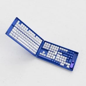 Фото: Набір кейкапів Akko Fullset Keycaps Blue/White (6925758618298) № 4 | KTC