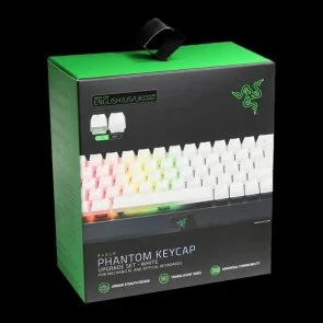 Фото: Набір кейкапів Razer Phantom US/UK - White (RC21-01740200-R3M1) № 7 | KTC