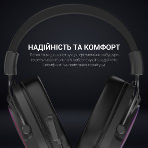 Гарнітура GamePro HS783 RGB Black