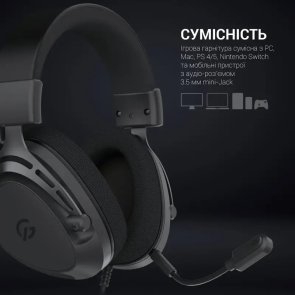 Гарнітура GamePro HS766 Black