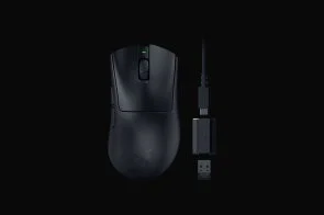 Фото: Миша Razer DeathAdder V3 Hyperspeed Wireless Black (RZ01-05140100-R3G1) № 6 | KTC