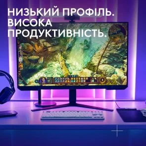 Фото: Клавіатура Logitech G515 Lightspeed TKL Tactile White (920-012539) № 2 | KTC