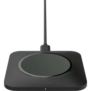 Фото: Бездротовий зарядний пристрій Belkin BoostCharge Pro 15W Black (WIA007VFBK) № 2 | KTC