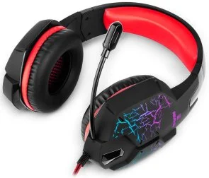 Фото: Гарнітура Real-EL GDX-7750 Black/Red (EL124100048) № 4 | KTC