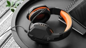 Фото: Гарнітура Real-EL GDX-7700 Black/Orange (EL124100016) № 16 | KTC