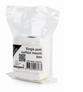 Фото: Розетка зовнішня Cablexpert FTP Cat.5e RJ-45 (NCAC-1F5E-01) № 3 | KTC