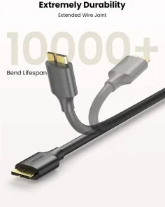Фото: Кабель UGREEN US130 AM / Micro USB 3.0 0.5m Black (UGR-10840) № 2 | KTC