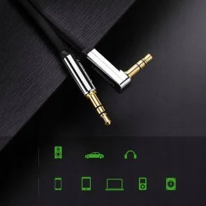 Фото: Кабель UGREEN AV119 Jack 3.5mm / Jack 3.5mm 1m Black (UGR-10597) № 5 | KTC