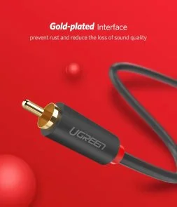 Фото: Кабель UGREEN AV104 2xRCA / 2xRCA 2m Black (UGR-10518) № 8 | KTC
