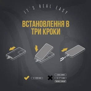 Фото: Ремінець для смартфону ArmorStandart Rope Black Onyx with Dark holder (ARM67195) № 6 | KTC