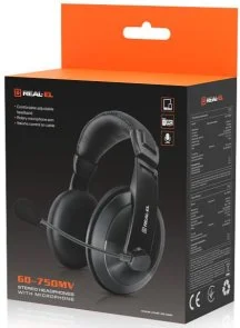 Фото: Гарнітура Real-EL GD-750MV Black (EL124100006) № 5 | KTC