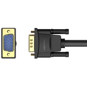 Кабель Vention VGA / VGA 1.5m Black (DAEBG)