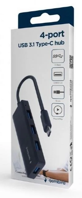 Фото: USB-хаб Gembird G1 4 Port UHB-CM-U3P4-02 № 4 | KTC