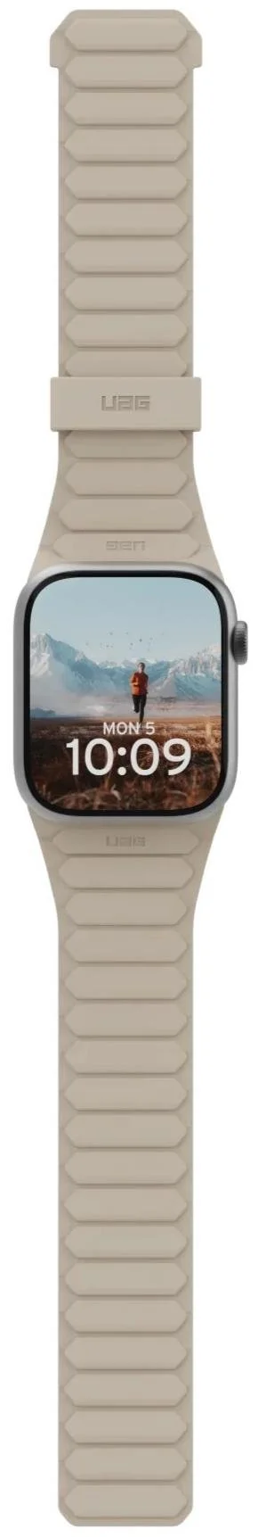 Фото: Ремінець UAG for Apple Watch Ultra 2/Ultra 49/45/44/42mm - Pathfinder Dune/Cloud Blue (194161118051) № 13 | KTC