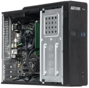 Фото: Персональний комп'ютер ARTLINE Business B45 (B45v17Win) - AMD Ryzen 5 5600G / 32 ГБ DDR4 / HDD + SSD 1 ТБ + 480 ГБ / AMD / Radeon Graphics, UMA / AMD A320 / 400 Вт № 4 | KTC