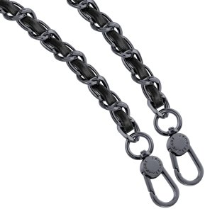 Ремінець для смартфону ArmorStandart Chain link Aged Ruthenium with Black Leather (ARM77035)