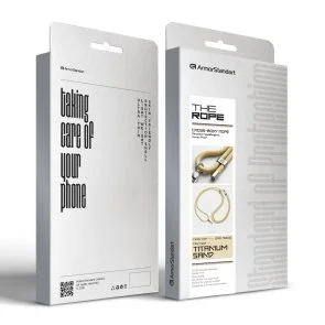 Фото: Ремінець для смартфону ArmorStandart Rope Titanium Sand with Clear holder (ARM76101) № 6 | KTC