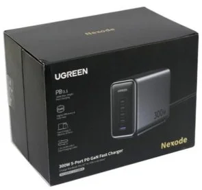 Фото: Зарядний пристрій UGREEN Nexode CD333 GaN 300W Black (90903B) № 5 | KTC