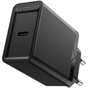 Фото: Зарядний пристрій Vention FADB0 20W Black (FADB0-EU) № 2 | KTC