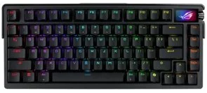 Фото: Клавіатура ASUS ROG Azoth Extreme 81key NX Snow USB/BT/WL Black (90MP03MA-BKUA01) № 6 | KTC