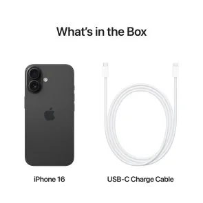 Фото: Смартфон Apple iPhone 16 128GB Black (MYE73) № 9 | KTC