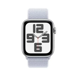 Фото: Смарт годинник Apple Watch Series SE 2 2024 GPS 44mm Silver Aluminium Case with Blue Cloud Sport Loop (MXET3) № 2 | KTC
