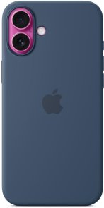 Чохол Apple for iPhone 16 Plus - Silicone Case with MagSafe Denim (MYYA3)