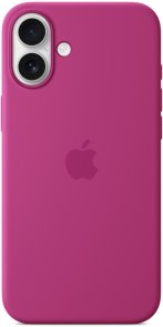 Чохол Apple for iPhone 16 Plus - Silicone Case with MagSafe Fuchsia (MYYE3)