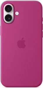 Фото: Чохол Apple for iPhone 16 Plus - Silicone Case with MagSafe Fuchsia (MYYE3) № 4 | KTC