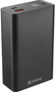 Фото: Батарея універсальна Sandberg Travel 20000mAh 65W Black (420-95) № 2 | KTC