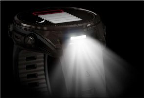 Смарт годинник Garmin fenix 8 - 43 mm AMOLED Sapphire Carbon Gray DLC Titanium with Black/Pebble Gray Silicone Band (010-02903-21)