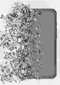 Фото: Чохол iTSkins for iPhone 16 - SPECTRUM R CLEAR Smoke (AP6N-SPECM-SMOK) № 8 | KTC