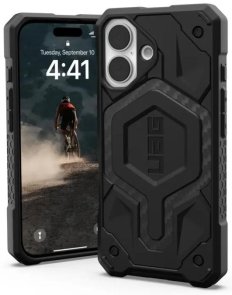 Чохол UAG for Apple iPhone 16 - Monarch Carbon Fiber (114462114242)