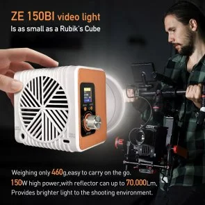 Фото: Лампа відеосвітло Veron ZE-150Bi 150W № 7 | KTC