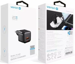 Фото: Зарядний пристрій Veron TC-028 20W № 3 | KTC