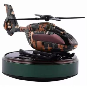 Фото: Автомобільний ароматизатор Solar Helicopter green № 2 | KTC