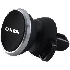 Кріплення для мобільного телефону Canyon CH-4 Vent Magnetic Black (CNE-CCHM4)