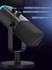  Мікрофон Fifine AM8 Black