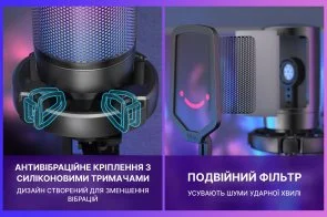 Фото: Мікрофон Fifine A6T Black № 12 | KTC